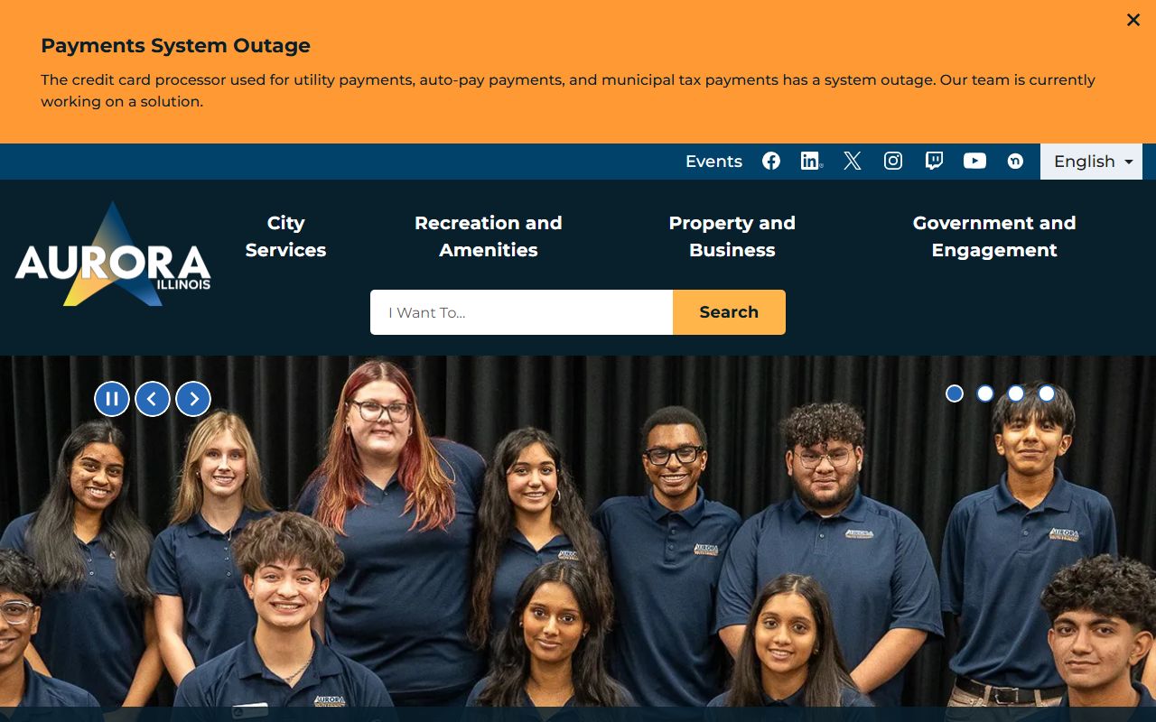 Aurora city portal for 24 hour booking record access