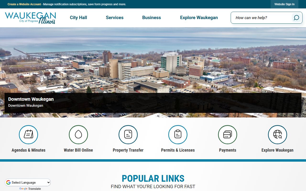Waukegan city portal for 24 hour booking record access
