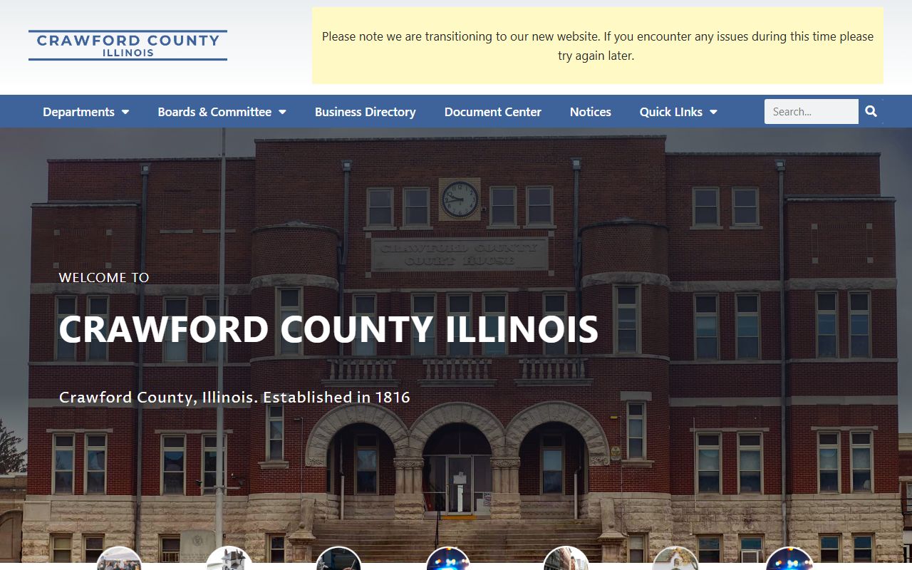 Crawford County Sheriff's Office portal for 24 hour booking records