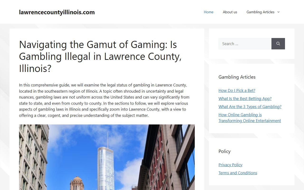 Lawrence County government portal for booking record access